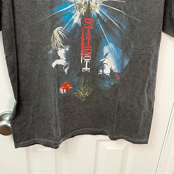 Fashion Nova Death Note Anime Short Sleeve Graphic T Shirt Mens Size Small - Picture 5 of 8